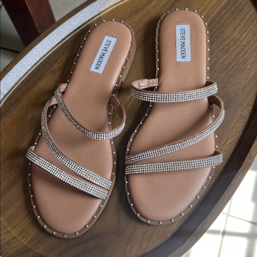 Steve Madden Rhinestone Sandals